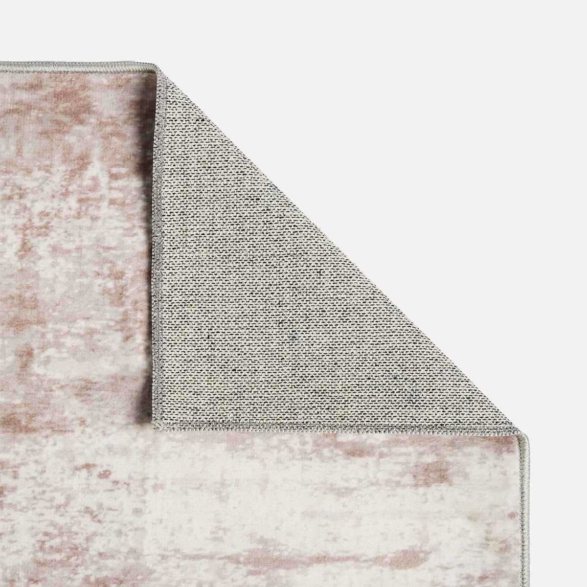 OHS Washable Abstract Printed Rug - Natural>