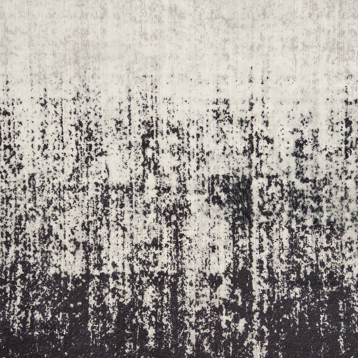 OHS Washable Abstract Printed Rug - Monochrome>