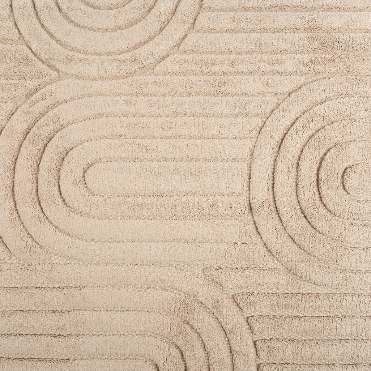 OHS Tufted Arches Rug - Mink>