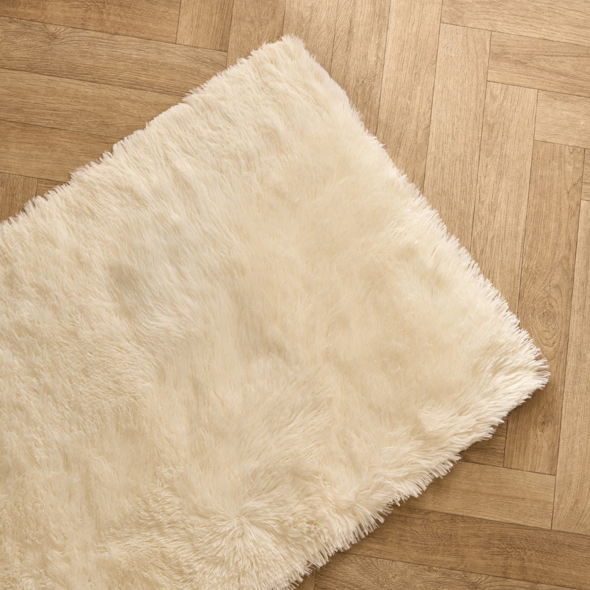 OHS Soft Fluffy Runner - Cream>