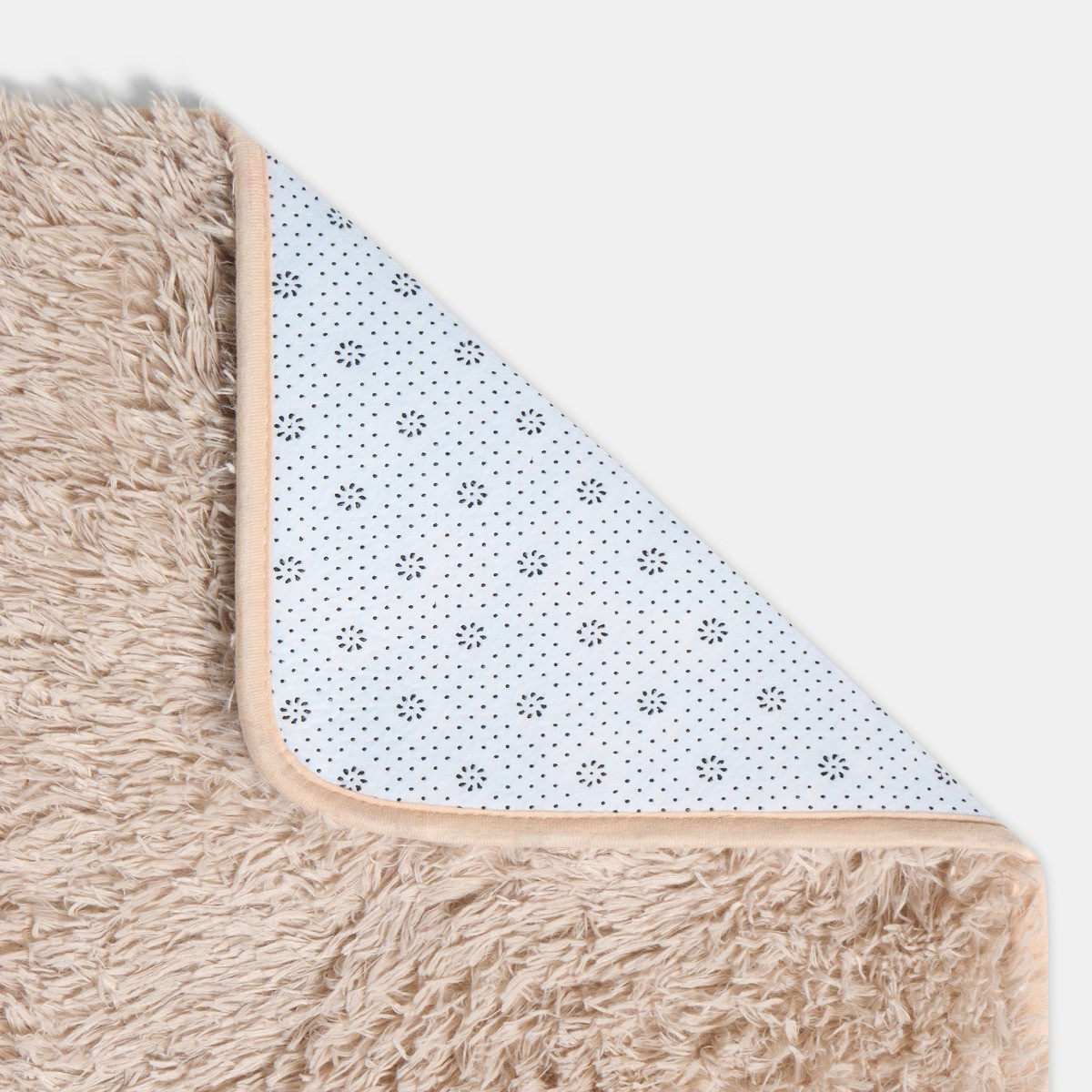 OHS Soft Fluffy Rug, Stone - 160 x 230cm>