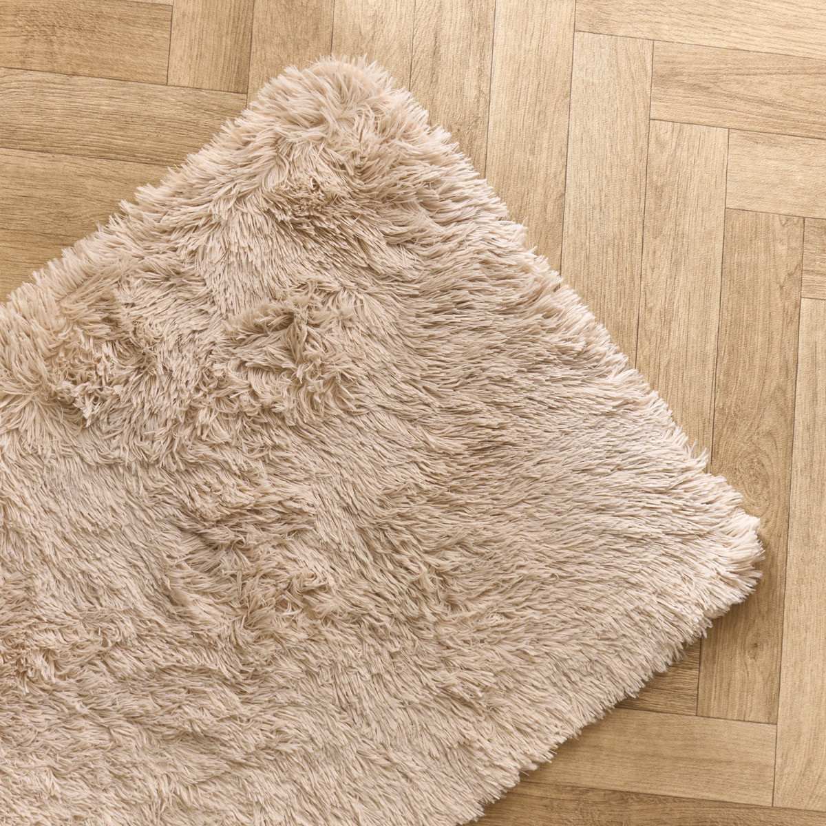 OHS Soft Fluffy Runner - Stone>