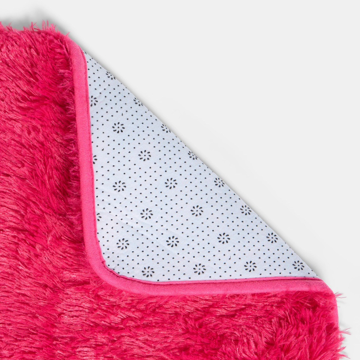 OHS Soft Fluffy Rug, Hot Pink - 160 x 230cm>