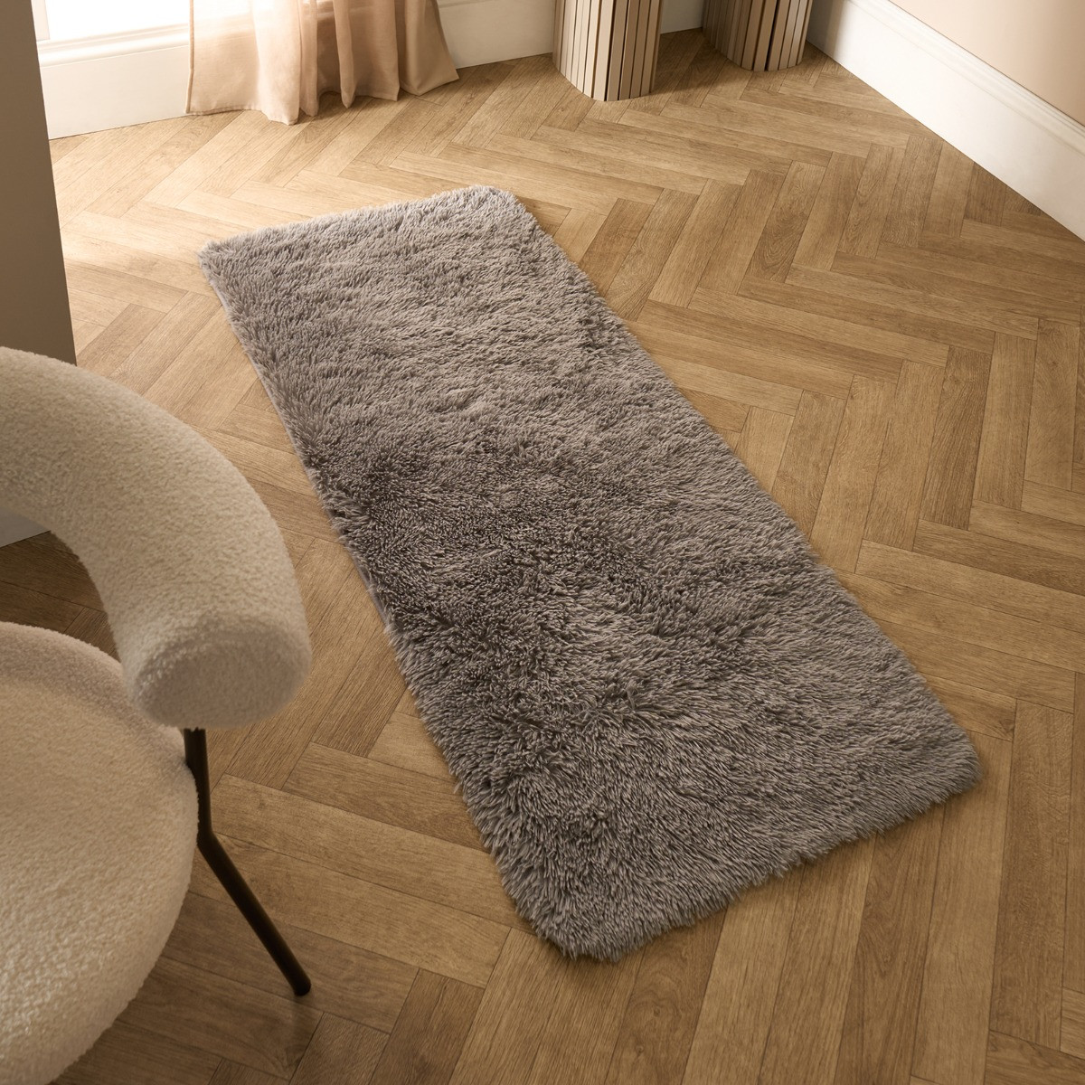 OHS Soft Fluffy Runner - Grey>