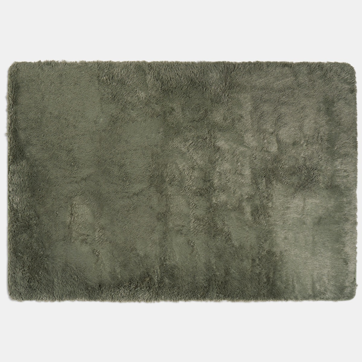OHS Soft Fluffy Rug, Woodland Green - 120 x 170cm>