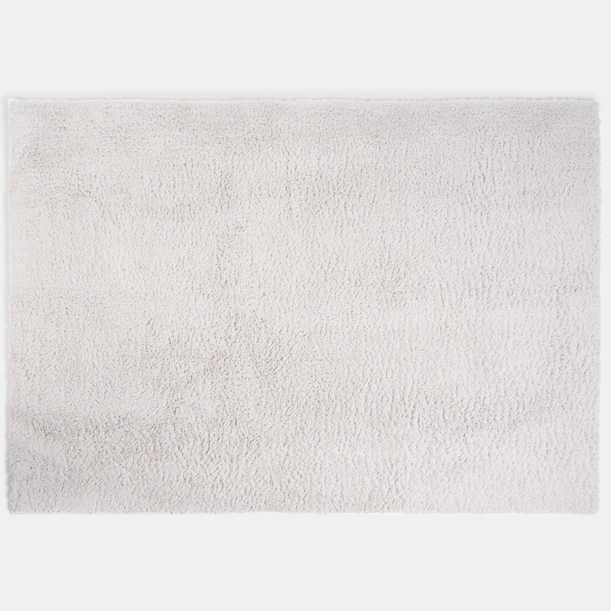 OHS Cosy Teddy Rug, Silver - 80 x 150cm>
