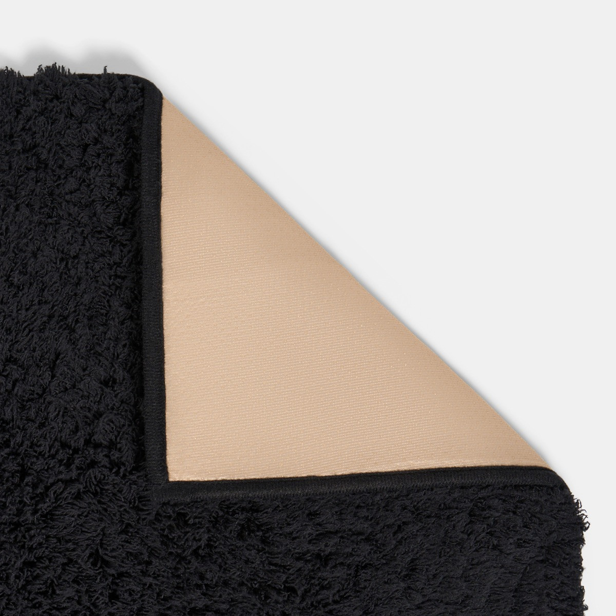 OHS Cosy Teddy Rug - Black>