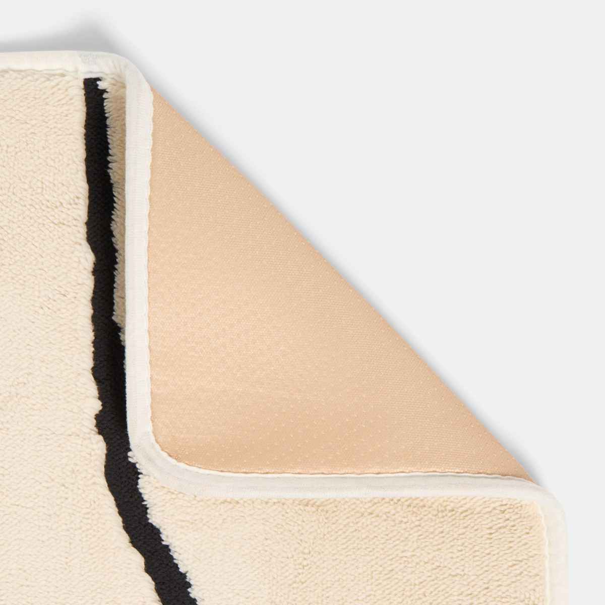 OHS Contrast Tufted Wave Rug - Monochrome>