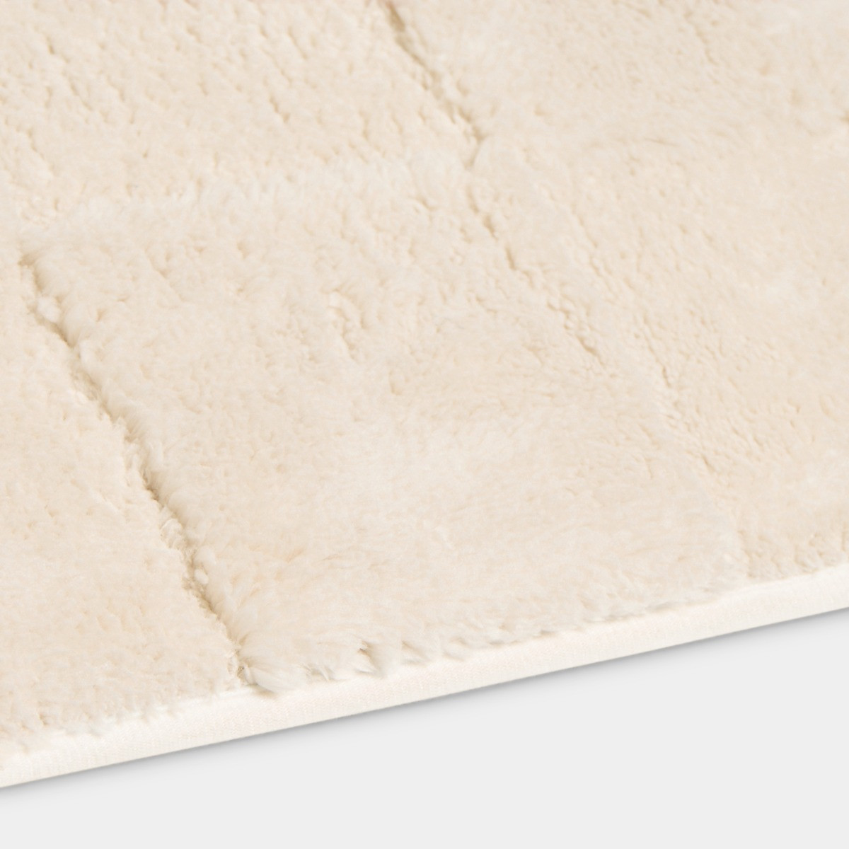 OHS Checker Board Rug, Stone - 80 x 150cm>