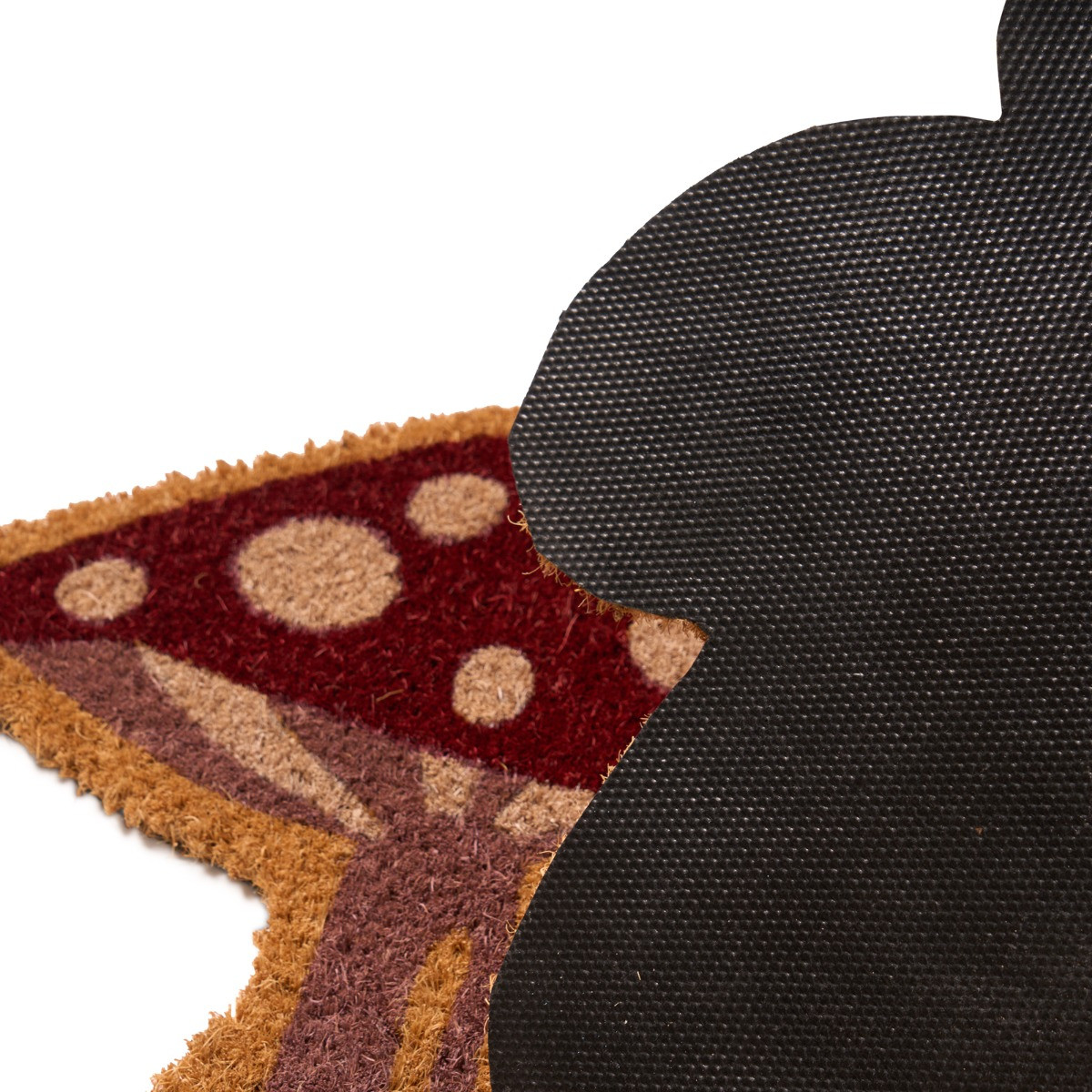 OHS Mushroom Shaped Coir Mat - Natural>