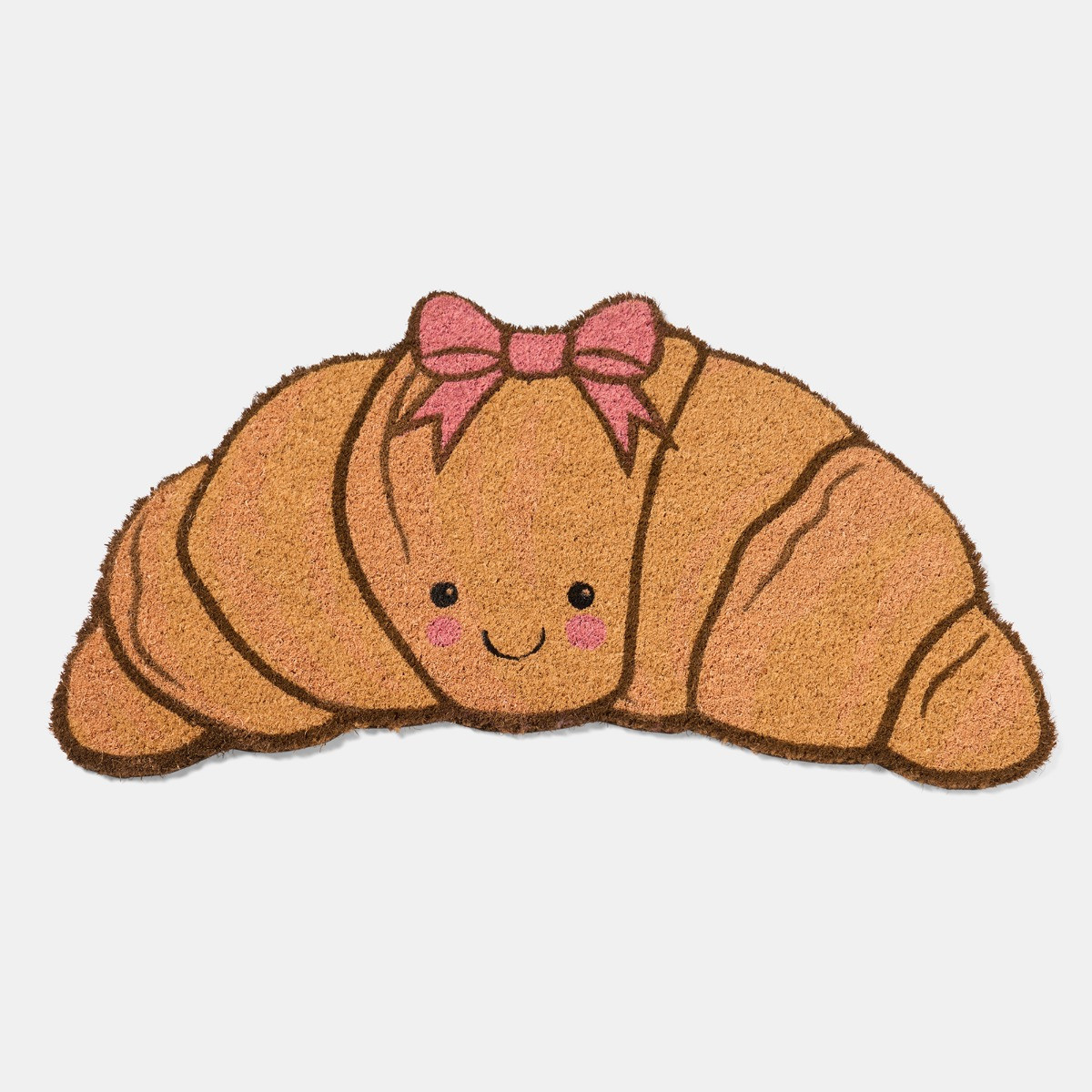OHS Bow Croissant Shaped Coir Mat - Natural>