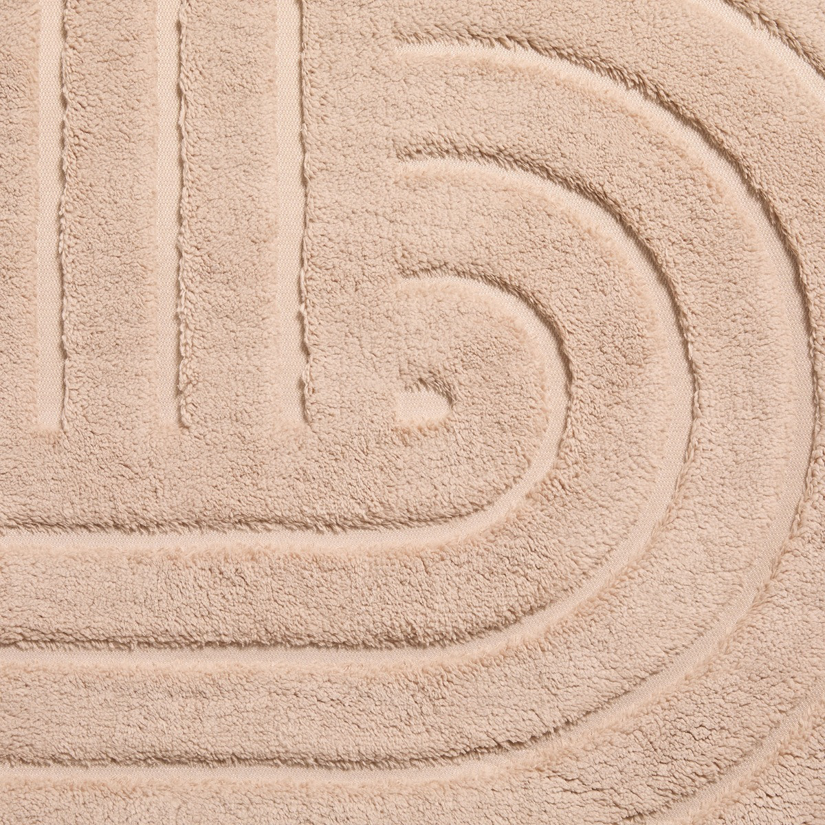 OHS Contemporary Tufted Arches Rug - Mink>