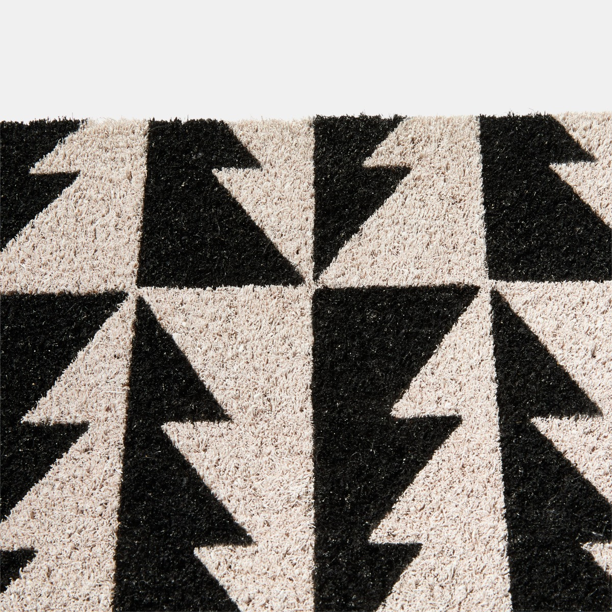 OHS Contrast Tree Coir Mat - Monochrome>