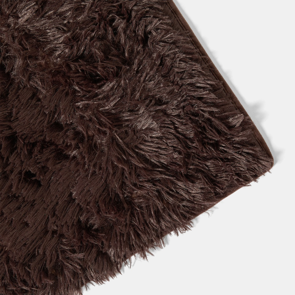 OHS Soft Fluffy Floor Rug - Chocolate>