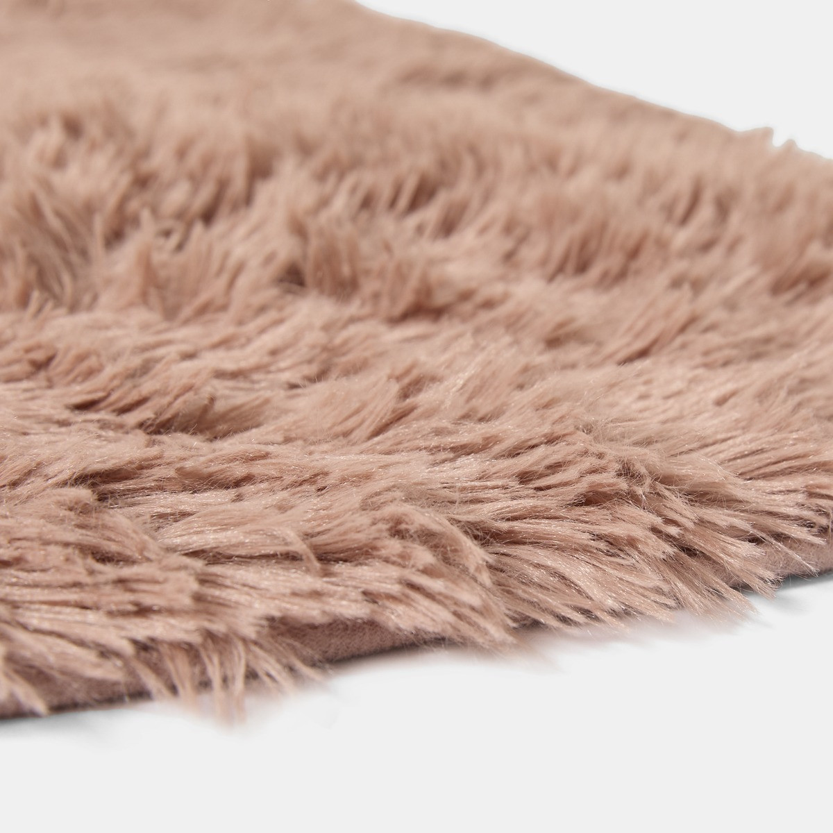 OHS Soft Fluffy Floor Rug - Mocha>