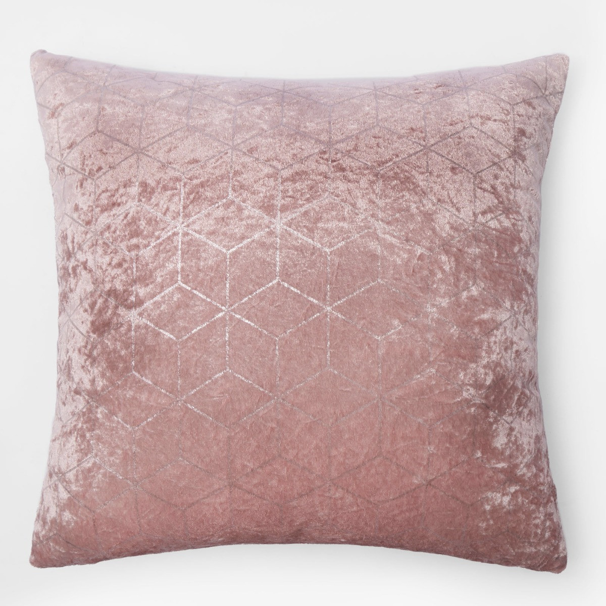 OHS Metallic Geo Cushion Covers - Blush>