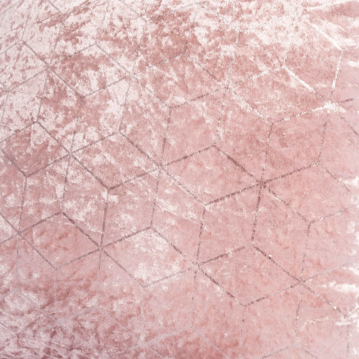 OHS Metallic Geo Cushion Covers - Blush>