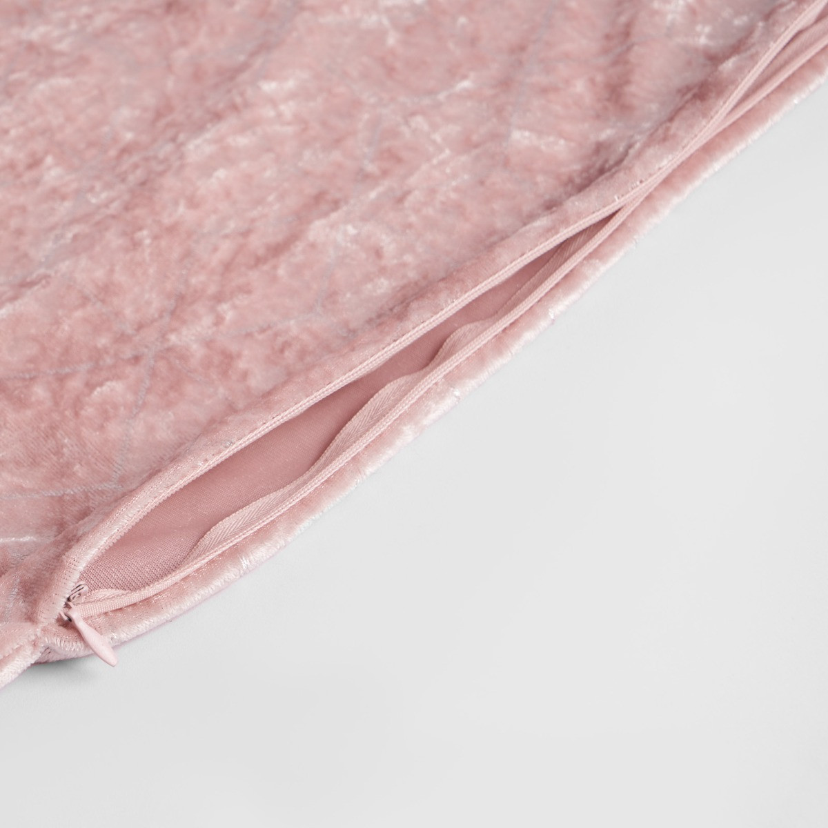 Sienna Metallic Geo Cushion Covers - Blush>