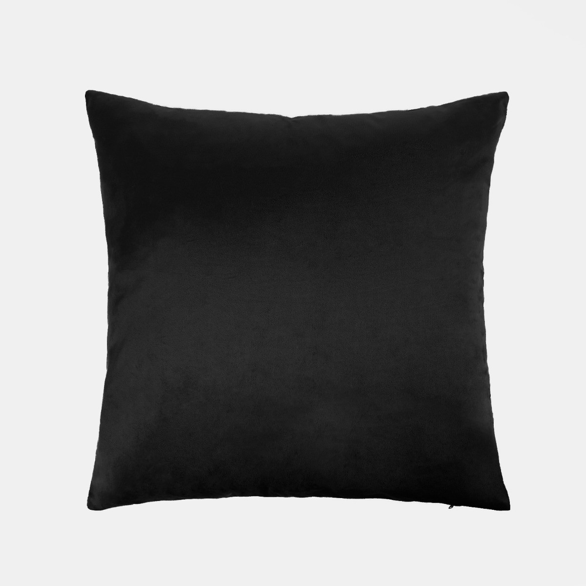 OHS 2 Pack Matte Velvet Cushion Covers - Black>