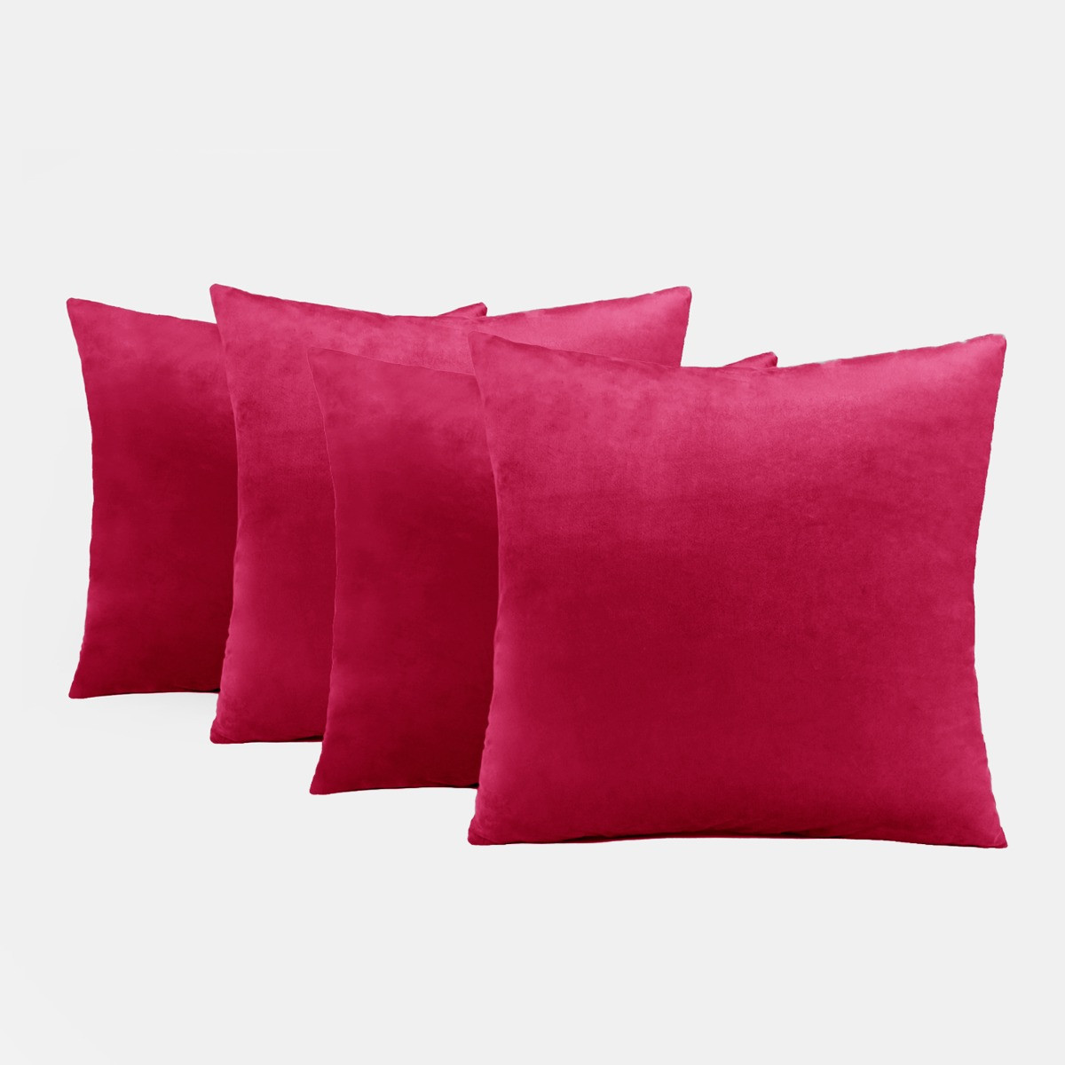 Sienna Matte Velvet Cushion Covers - Fuschia>