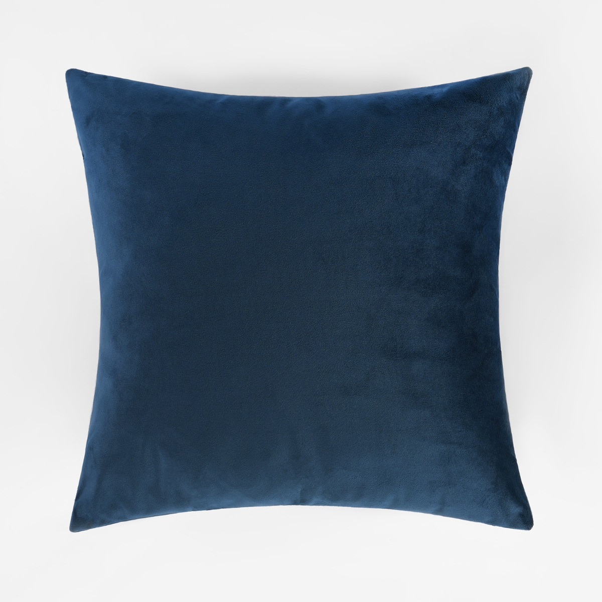 OHS 2 Pack Matte Velvet Cushion Covers, Navy - 45 x 45cm>