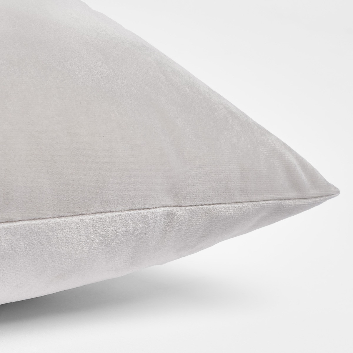 Sienna Matte Velvet Cushion Covers - Silver>
