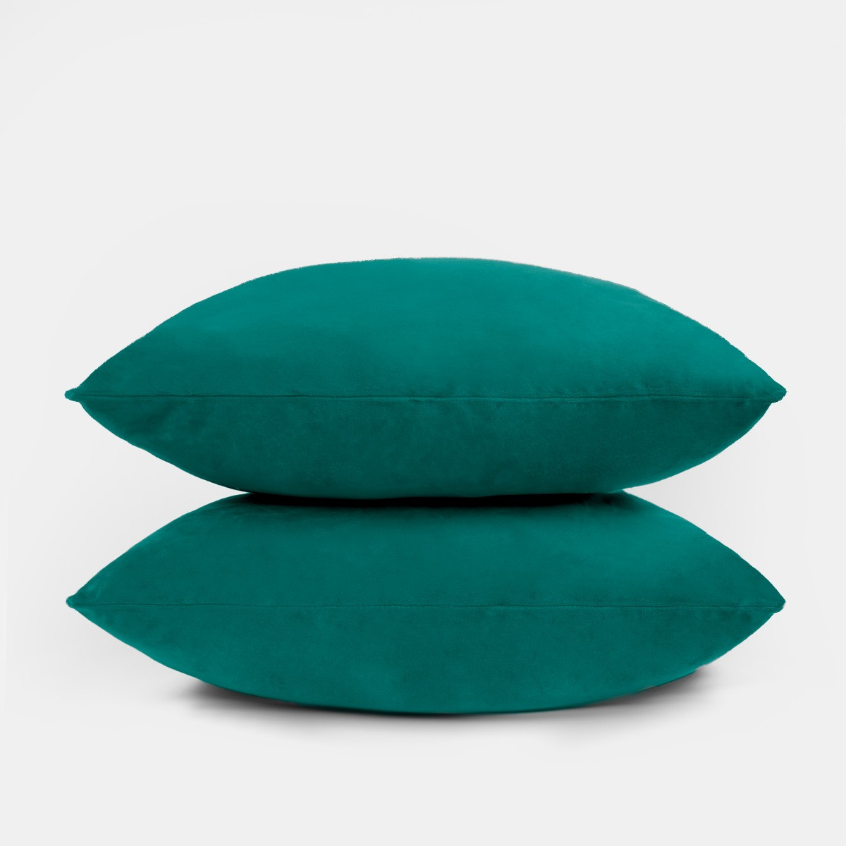 OHS 2 Pack Matte Velvet Cushion Covers - Teal>