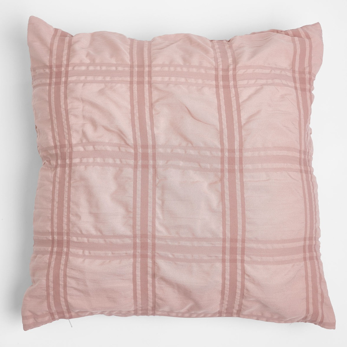 OHS Square Seersucker Cushion Covers - Blush>