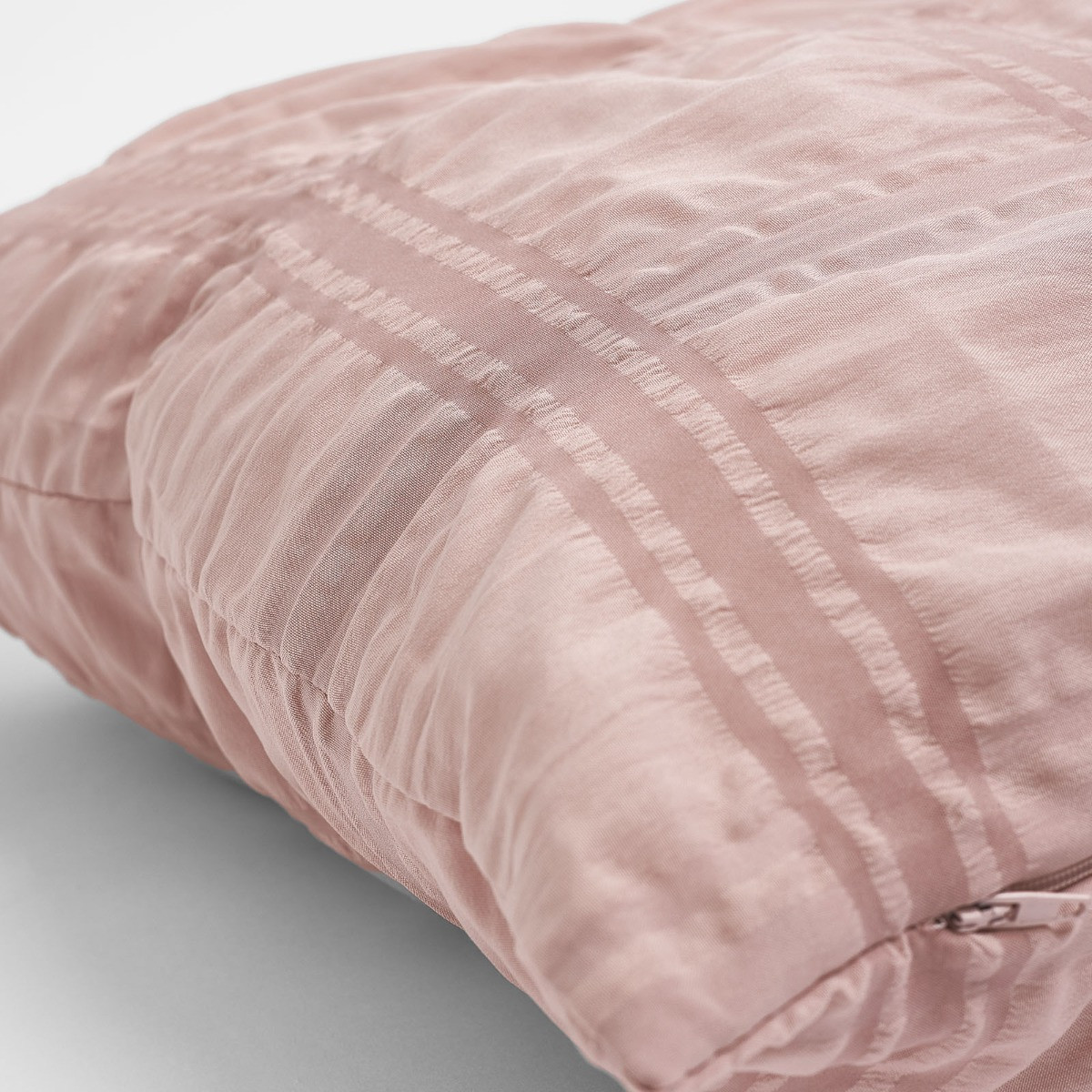 OHS Square Seersucker Cushion Covers - Blush>