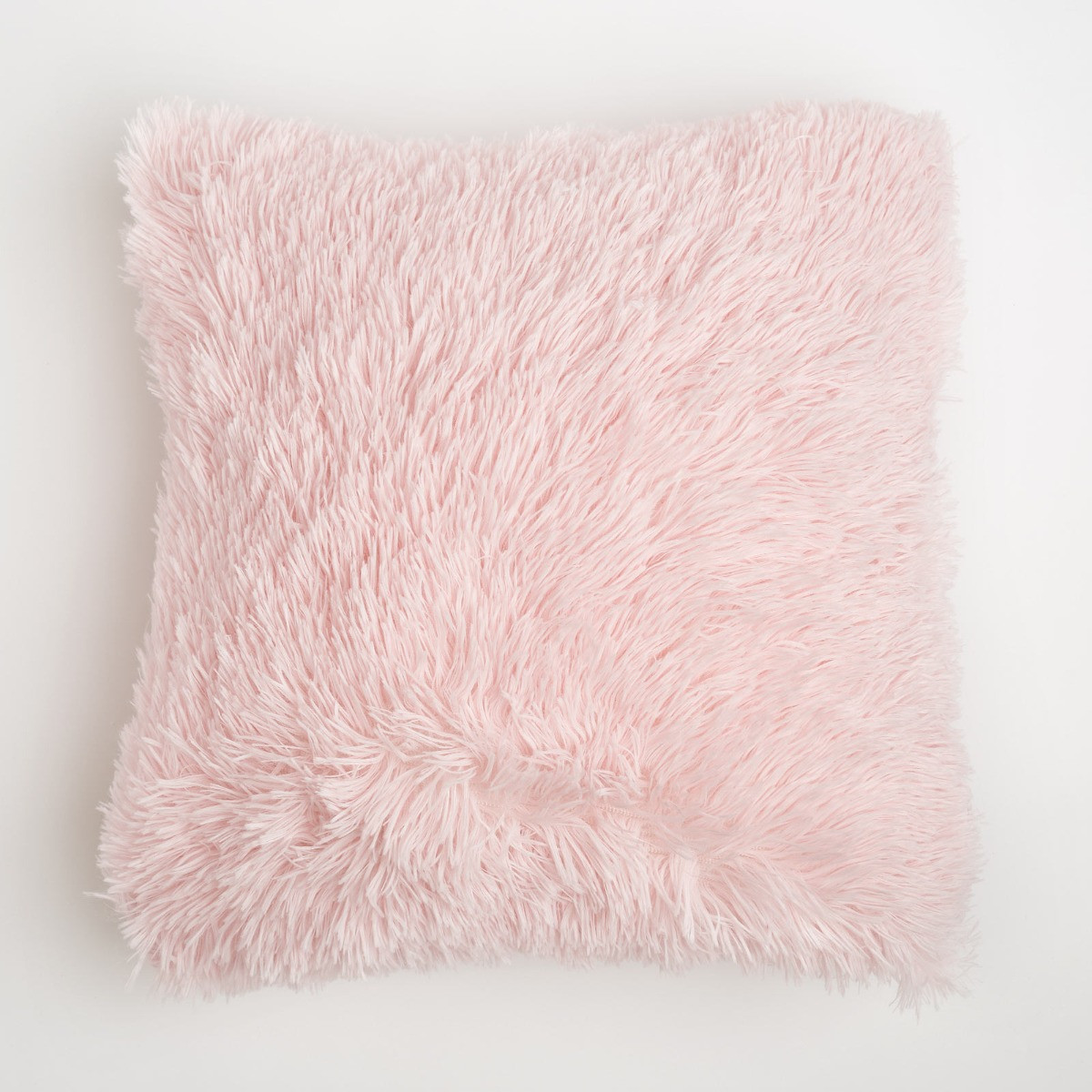 OHS 4 Pack Fluffy Cushion Covers, Blush - With Cushion>