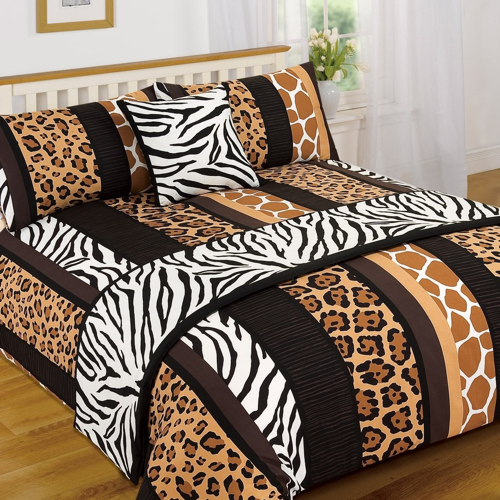 Serengeti Bed in a Bag Set, Leopard Animal Print - Single>