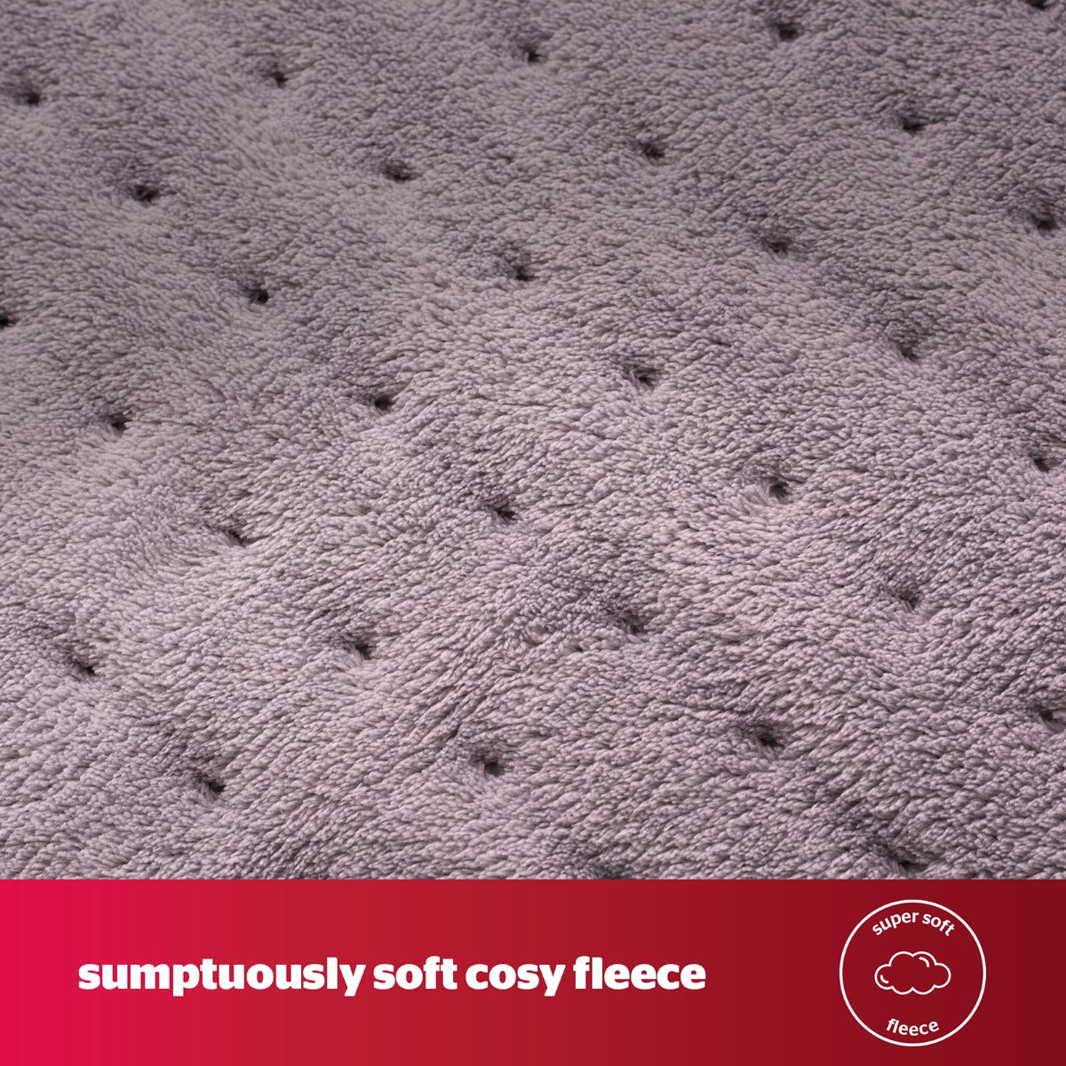 Silentnight Heated Throw Charcoal