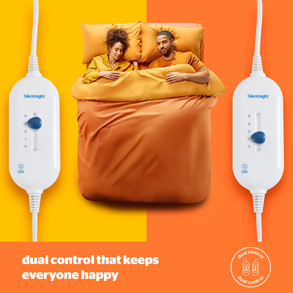 Silentnight Yours & Mine Electric Blanket King