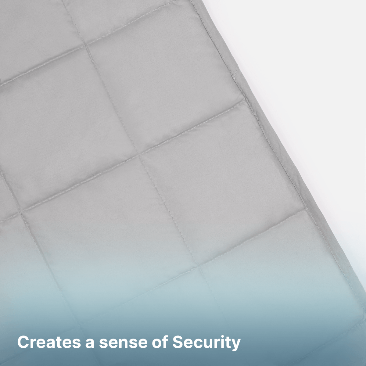 OHS Supersoft Weighted 4kg Blanket, Silver Grey - 125 x 150cm>