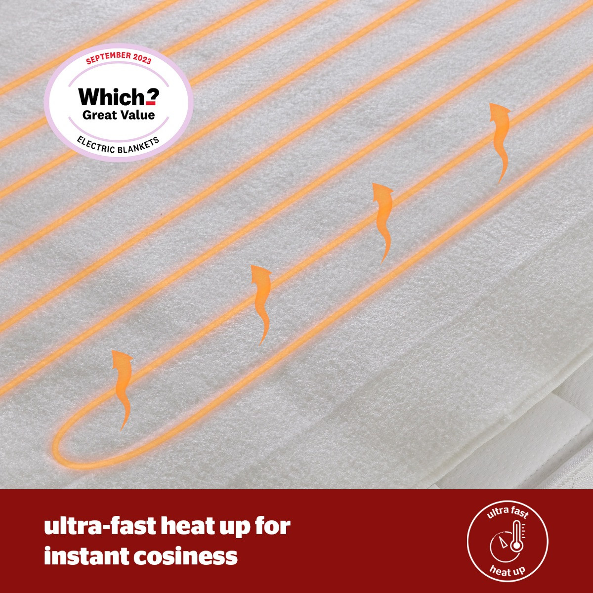 Silentnight Comfort Control Electric Blanket - King>