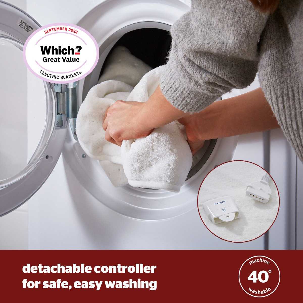 Silentnight Comfort Control Electric Blanket - King>