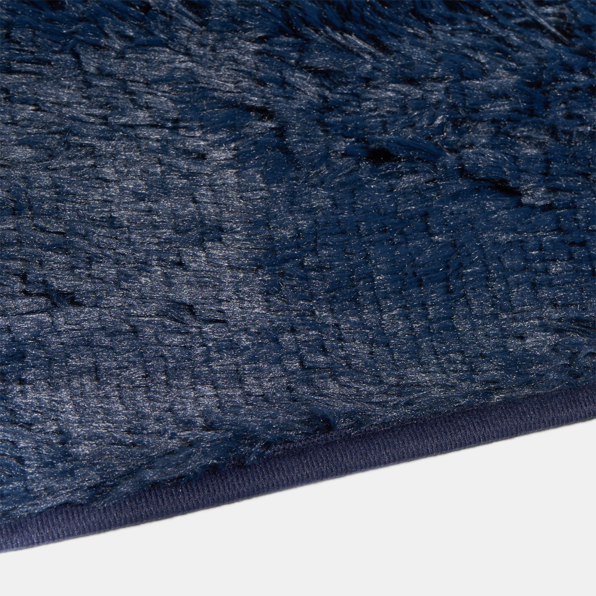 OHS Fluffy Rug, Navy - 160 x 230cm>