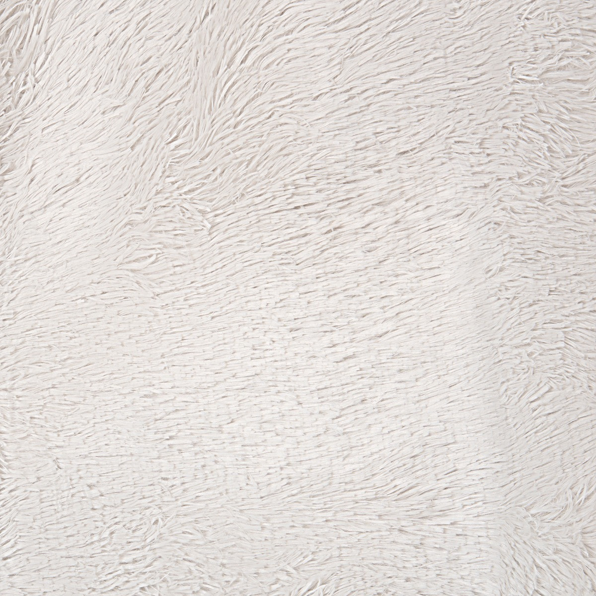 OHS Soft Fluffy Rug Anti-Slip Plain Shaggy Floor Mat, Silver - 160 x 230cm>