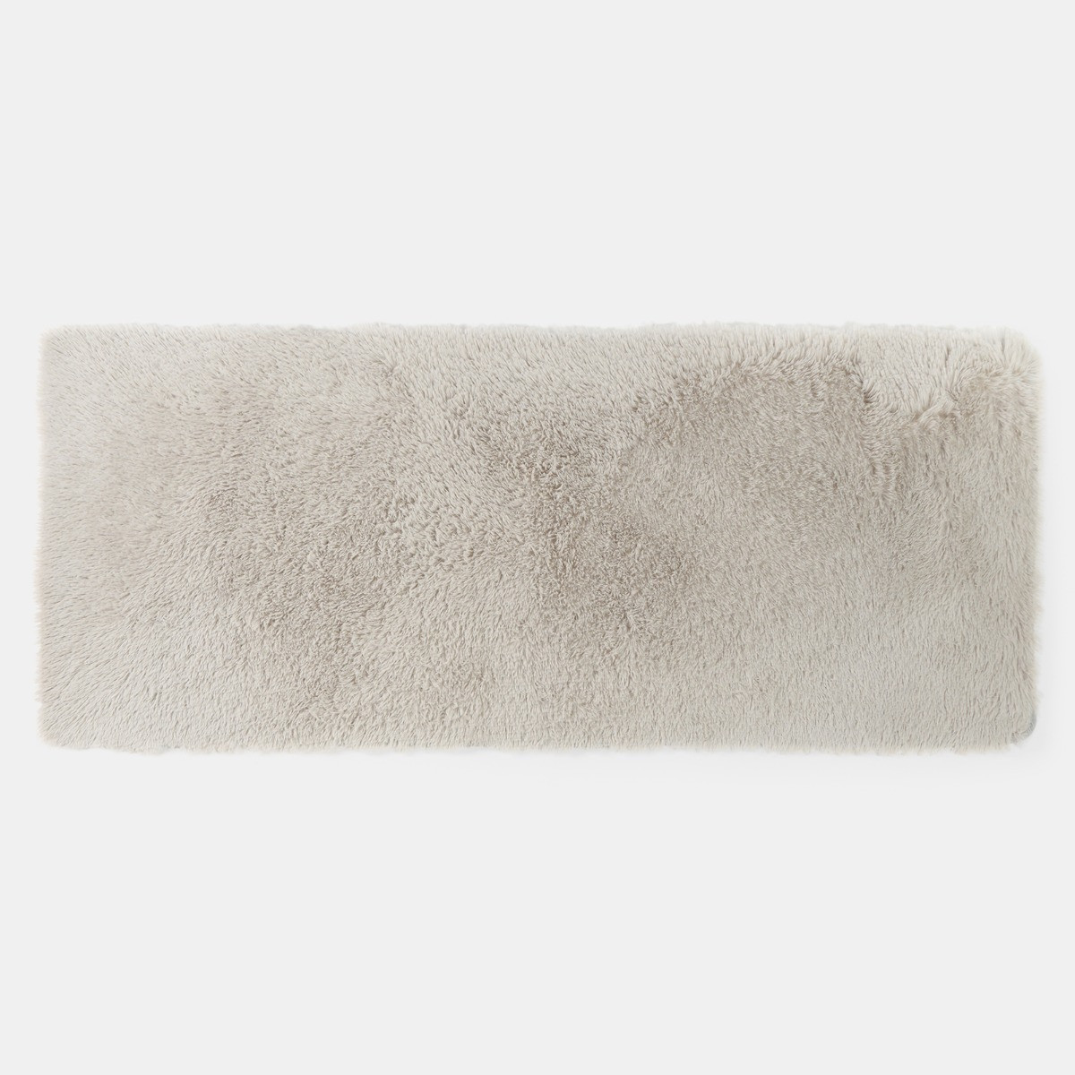 OHS Soft Fluffy Rug Runner - Silver>