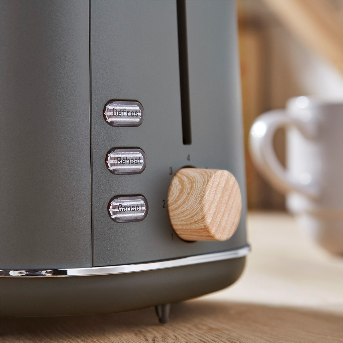 Tower Scandi Rapid Boil Kettle & 2-Slice Toaster Bundle - Grey>