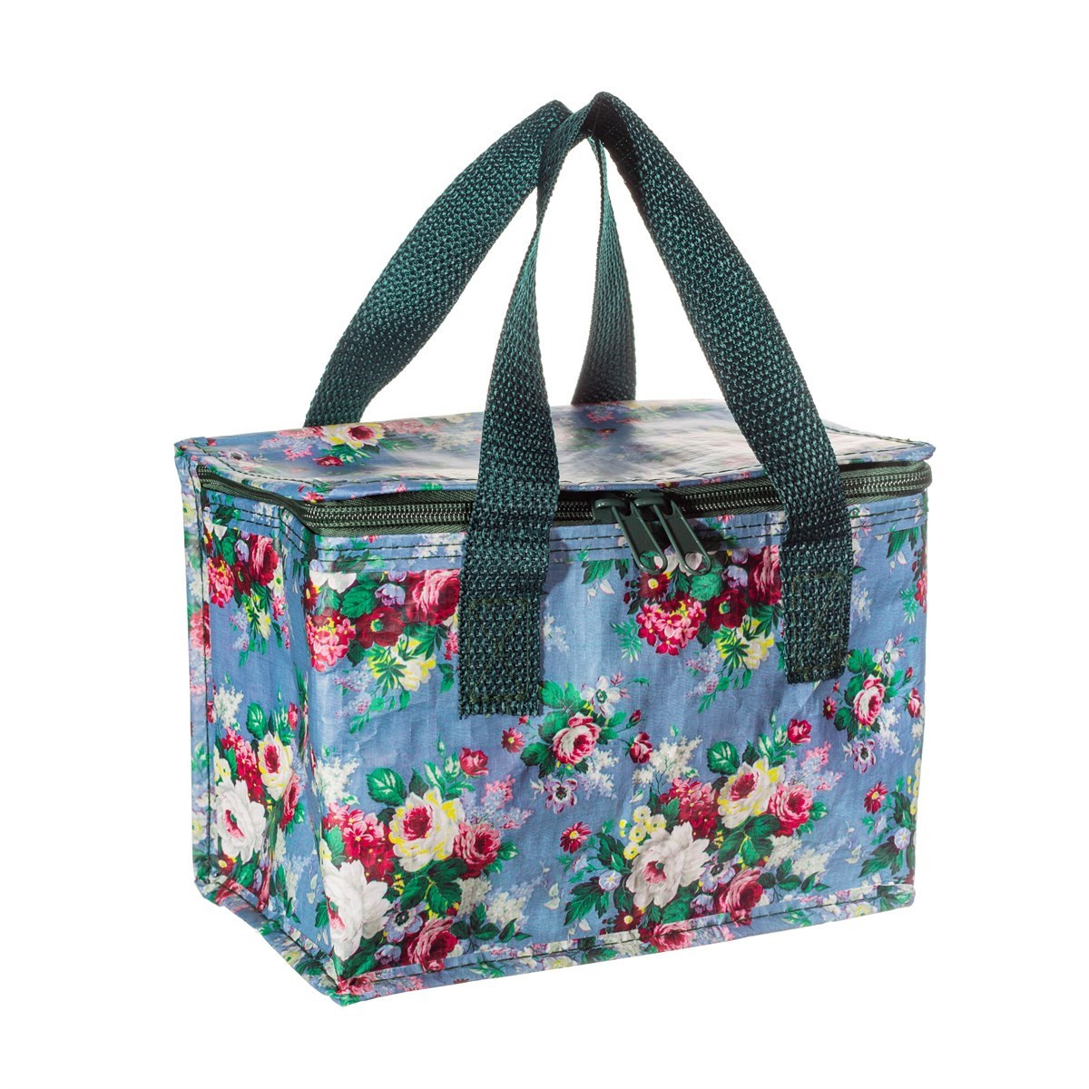 Sass & Belle Delphine  Vintage Rose Lunch Bag - Blue>
