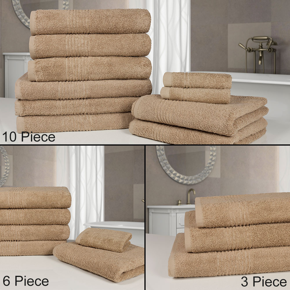 OHS Towel Bale 3 Piece - Latte>