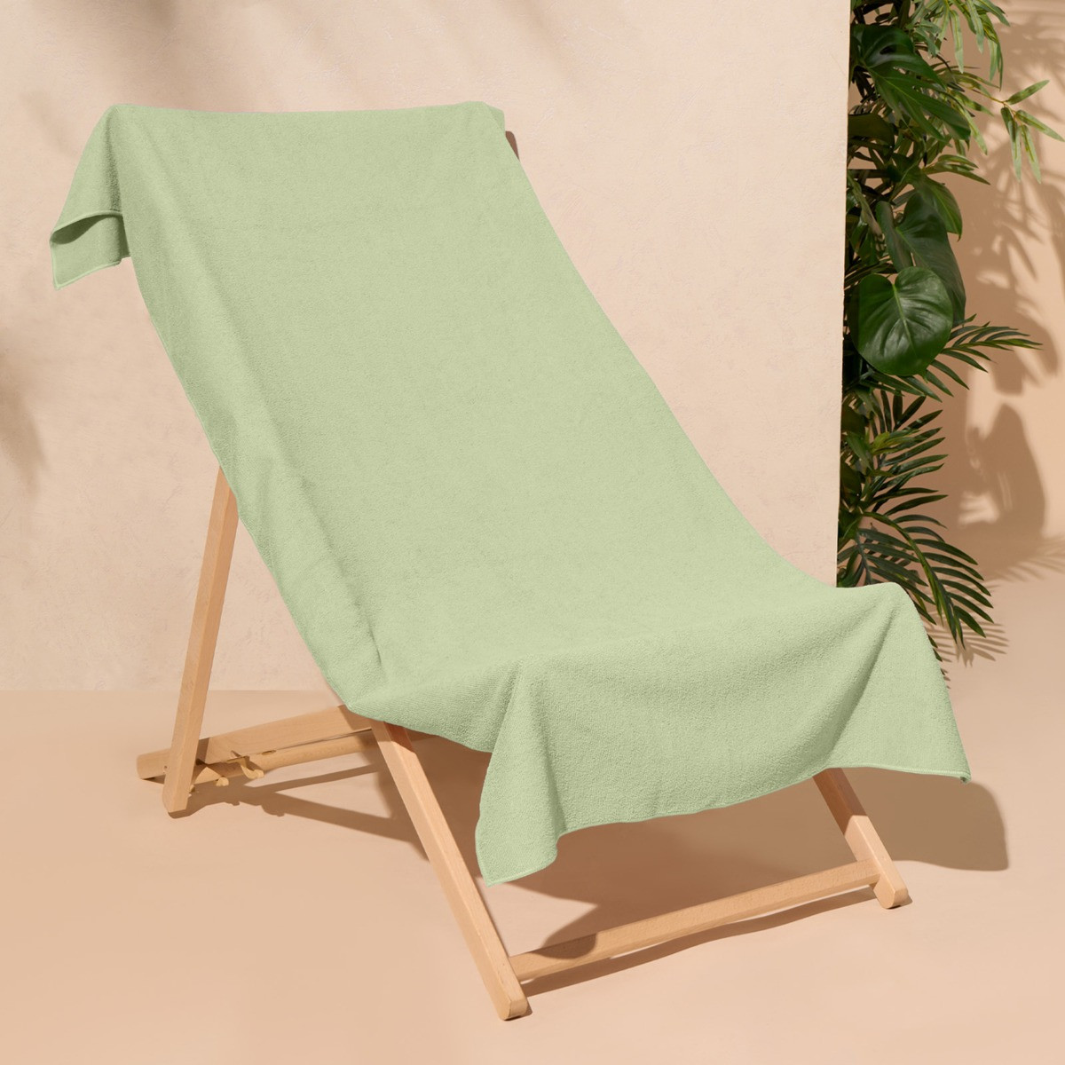 Brentfords Beach Towel - Sage>