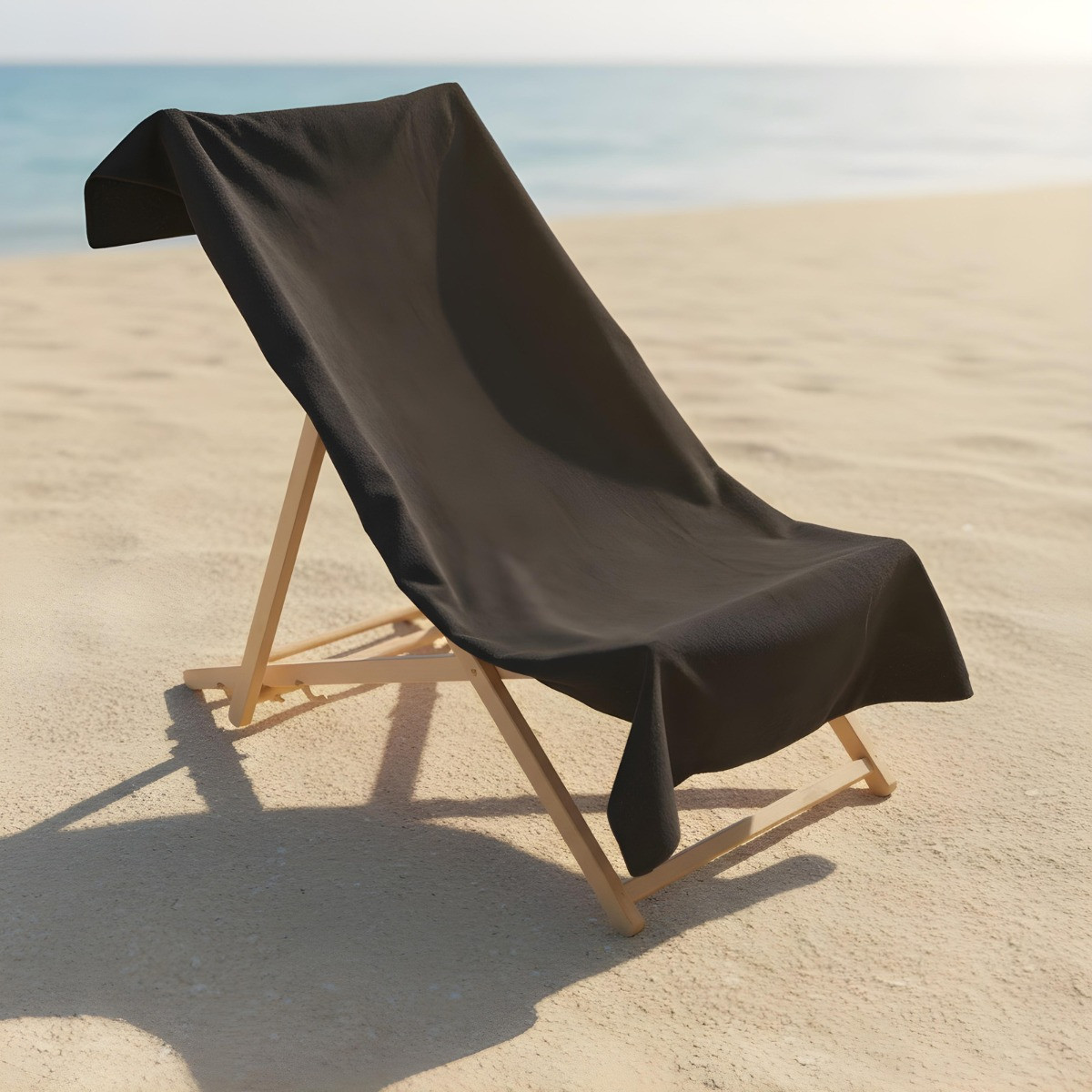 OHS Beach Towel - Black>