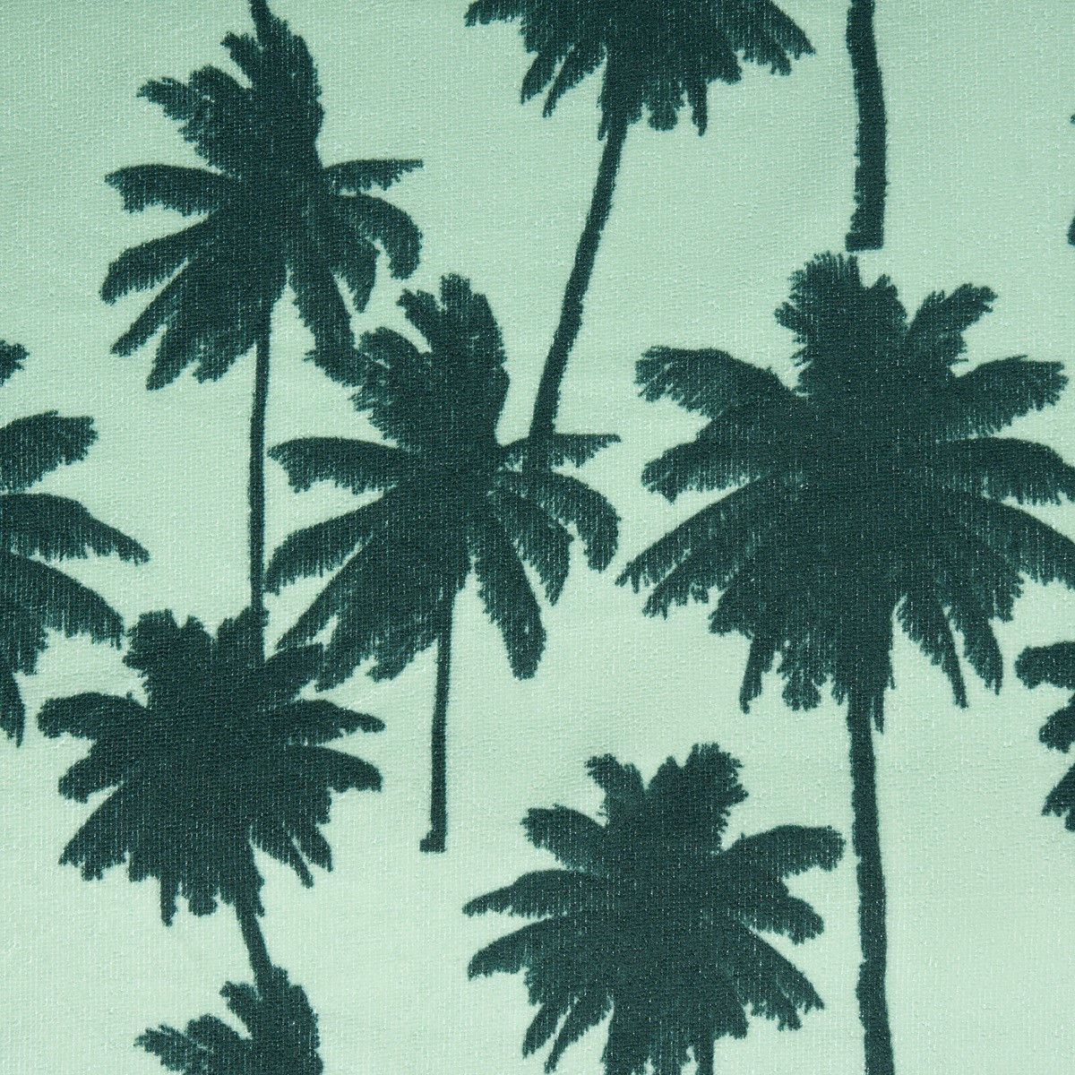 OHS Palm Print Beach Towel - Green>