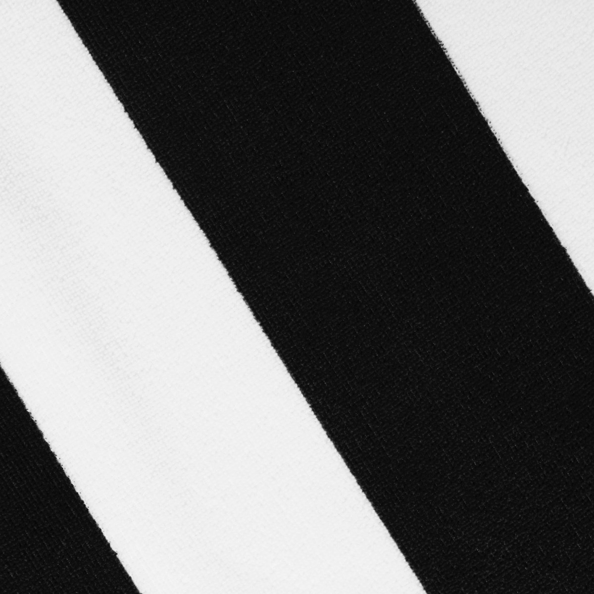 OHS Vertical Stripe Beach Towel - Black>