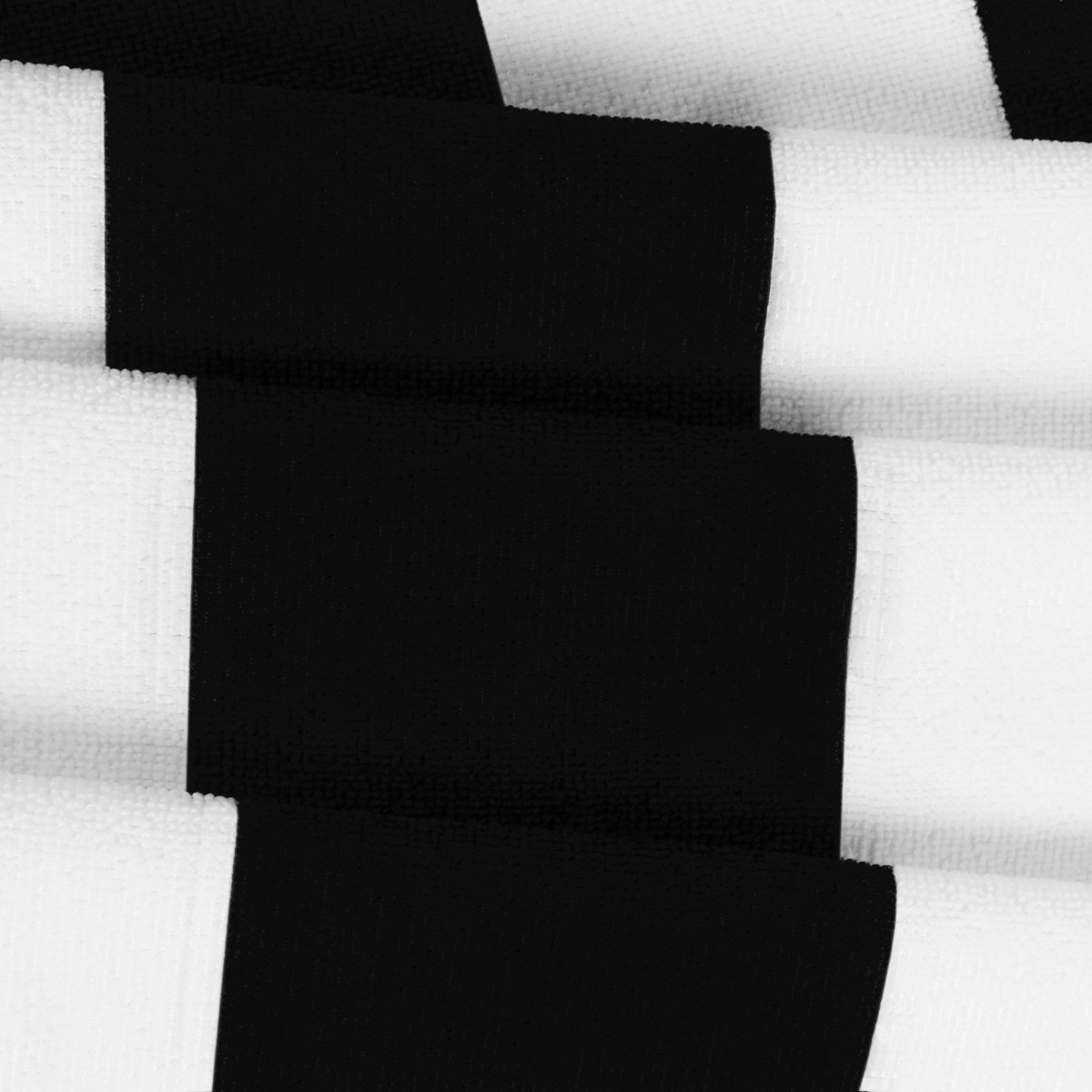 OHS Vertical Stripe Beach Towel - Black>