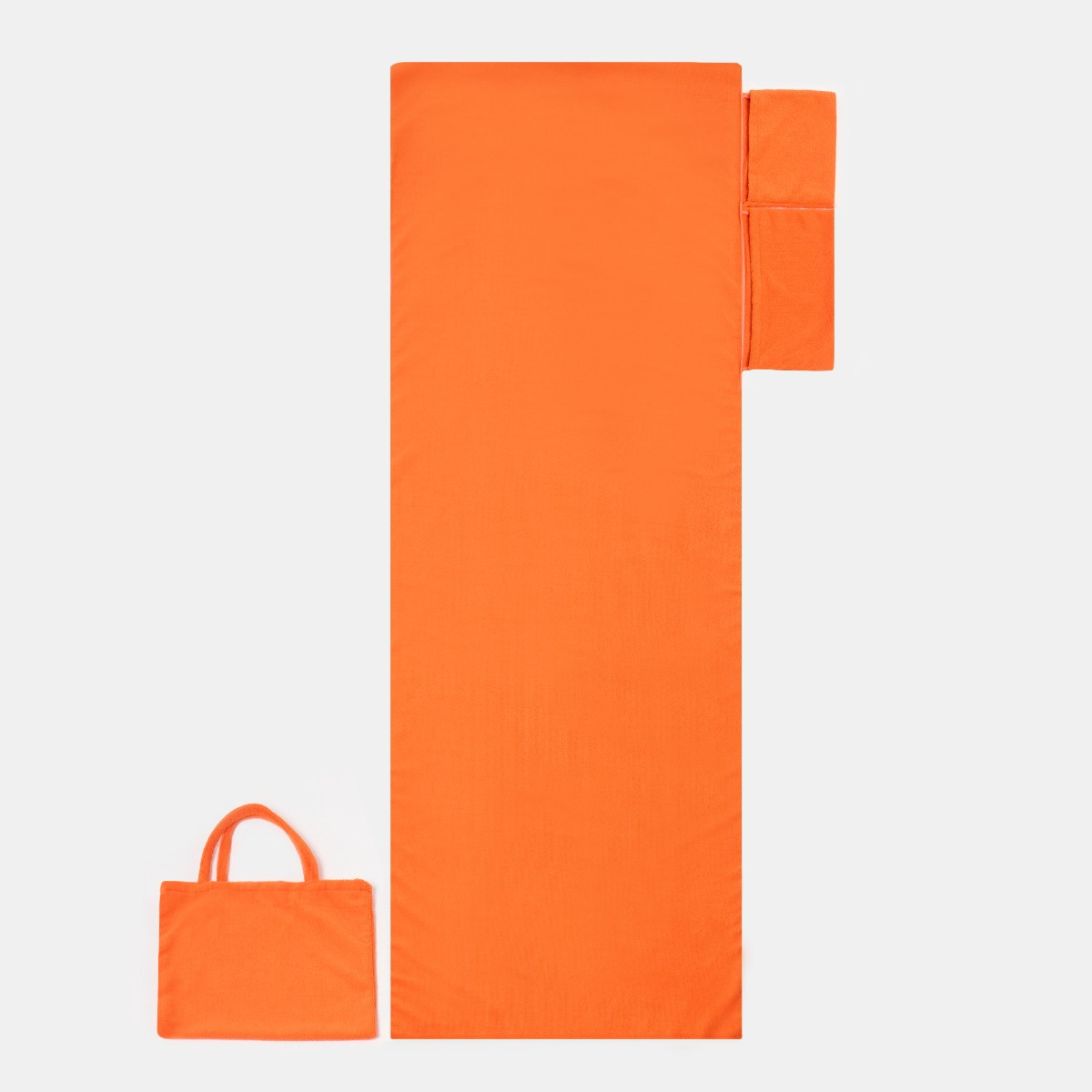 OHS Beach Towel In A Bag - Orange>