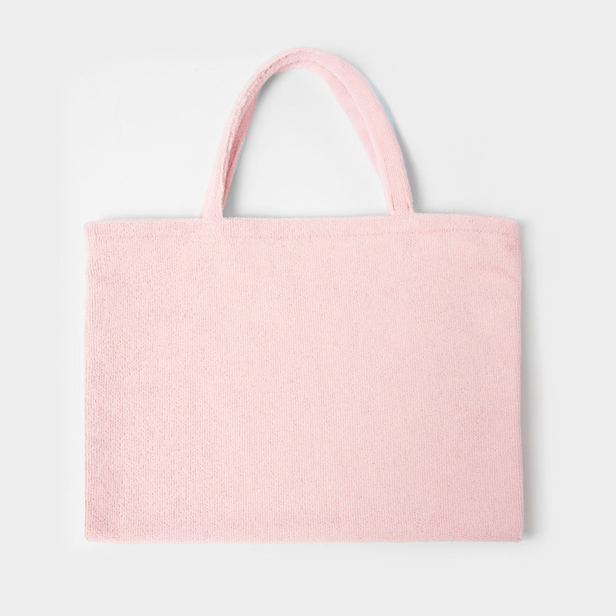 OHS Beach Towel In A Bag - Blush Pink>