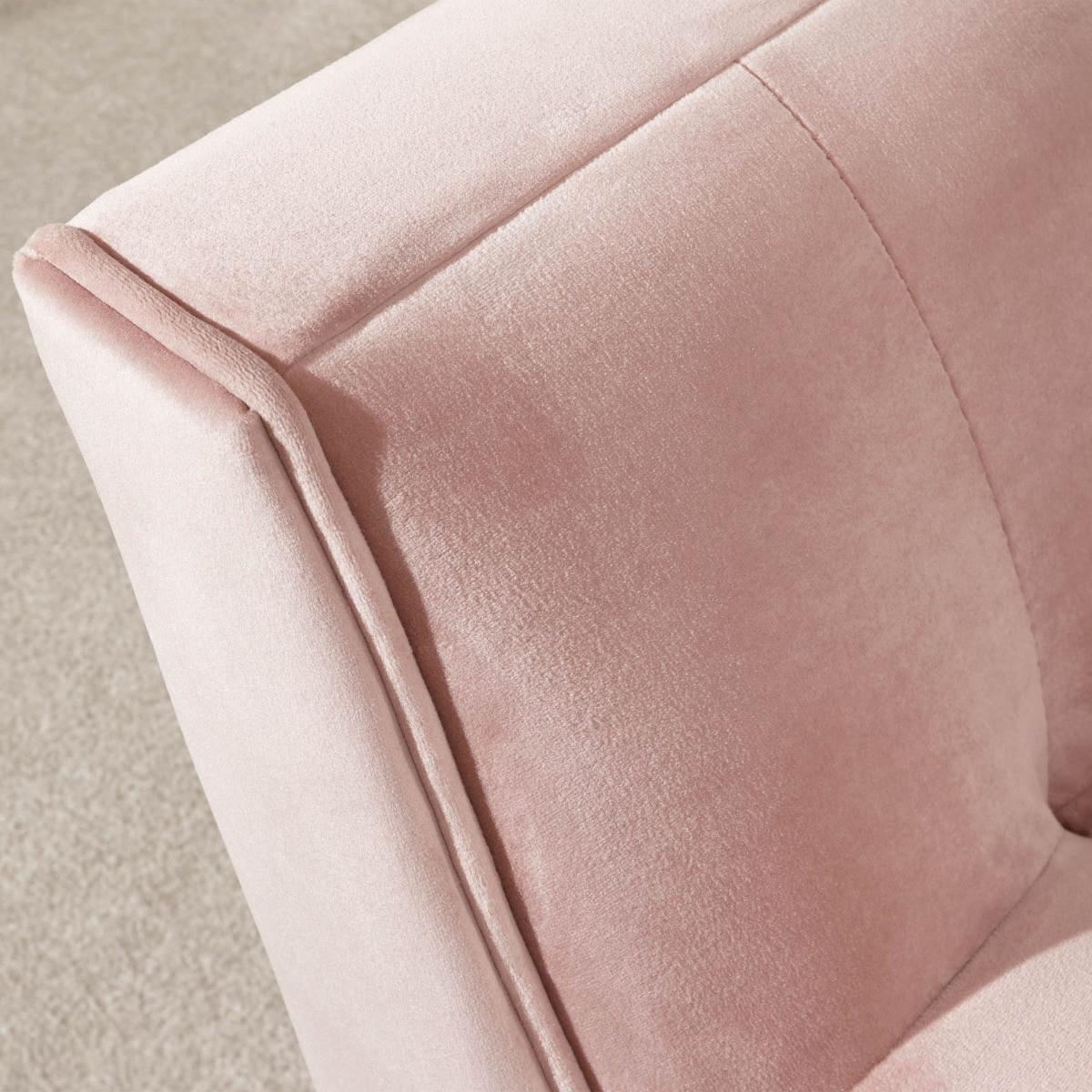 Turin Upholstered Window Seat - Blush Pink>